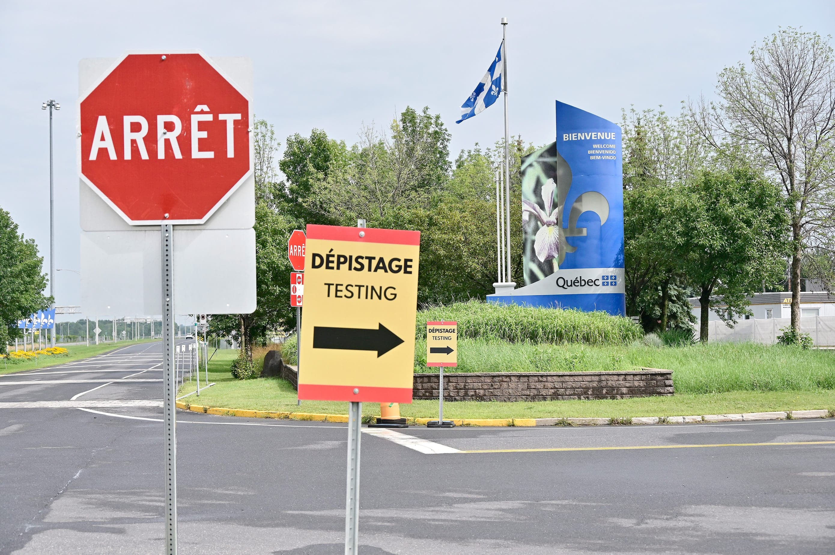 La procédure à la frontière était déjà bien rodée.