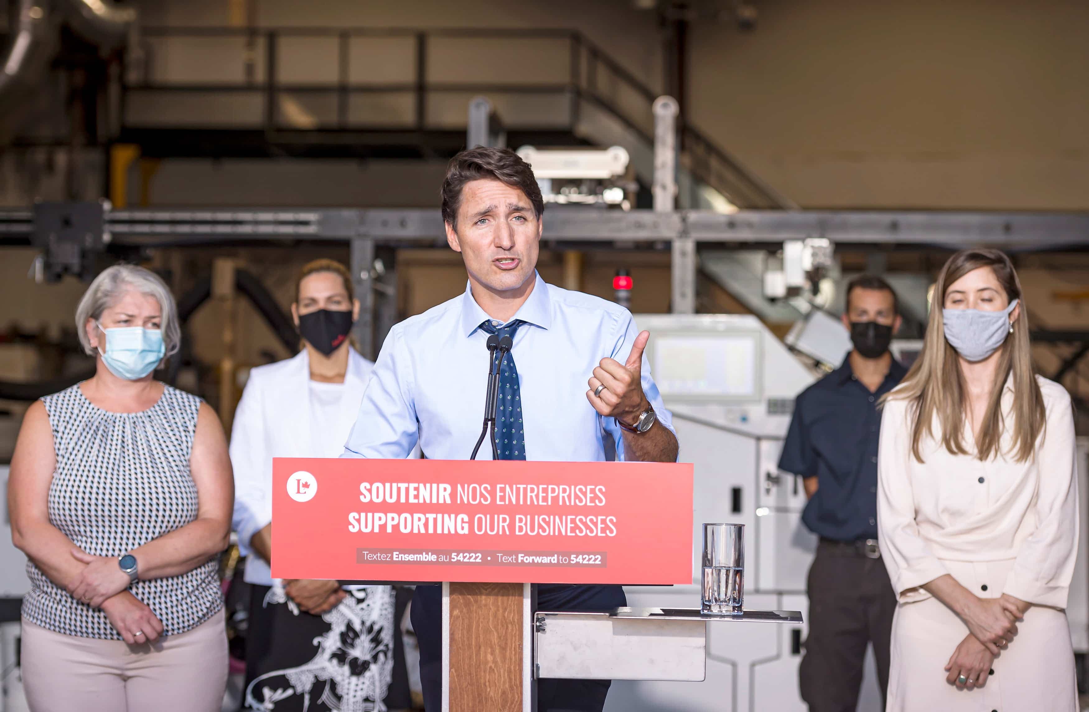 M. Trudeau devrait se souvenir de ce qui vient de se passer en Nouvelle-Écosse.