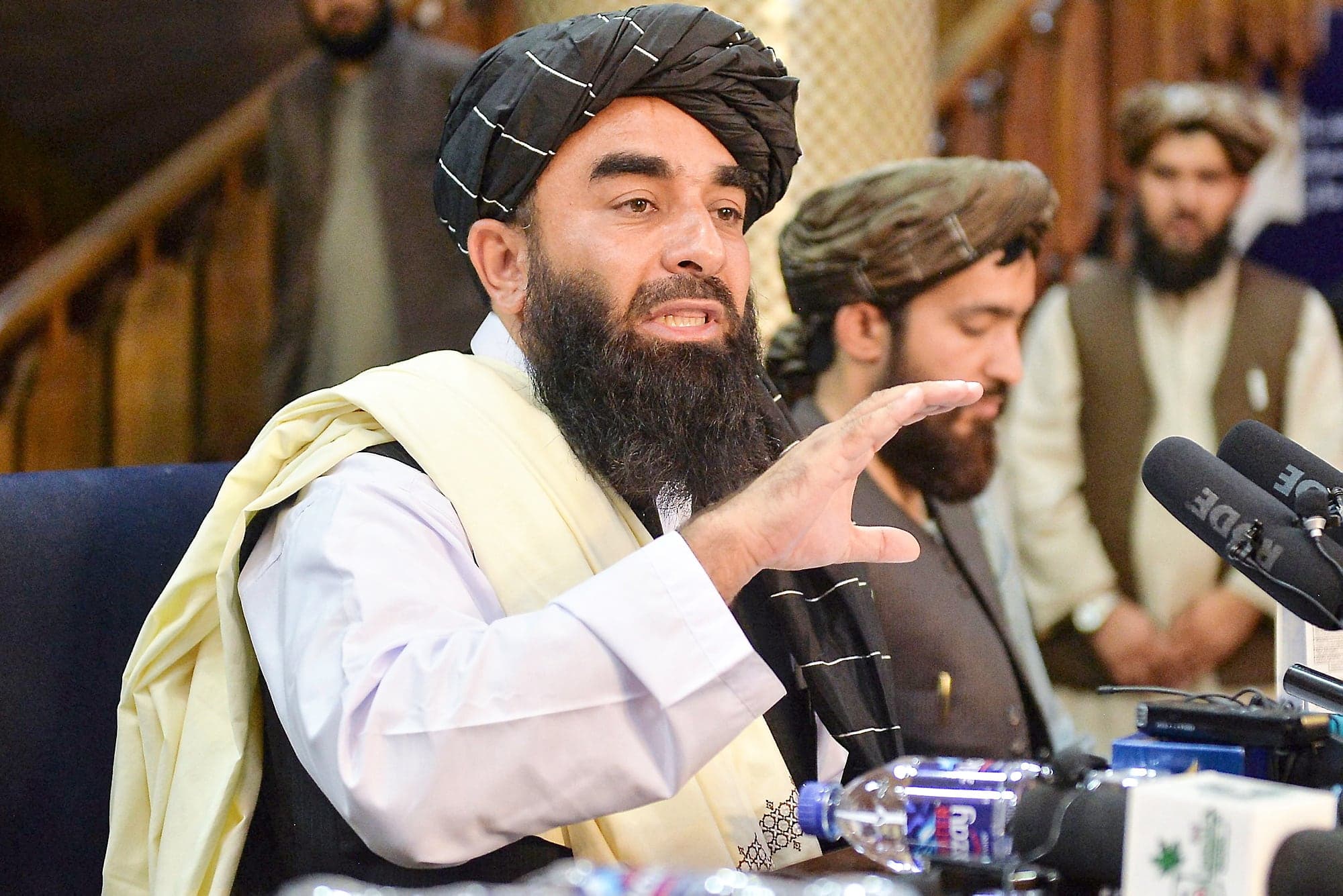 Le porte-parole des talibans, Zabihullah Mujahid.