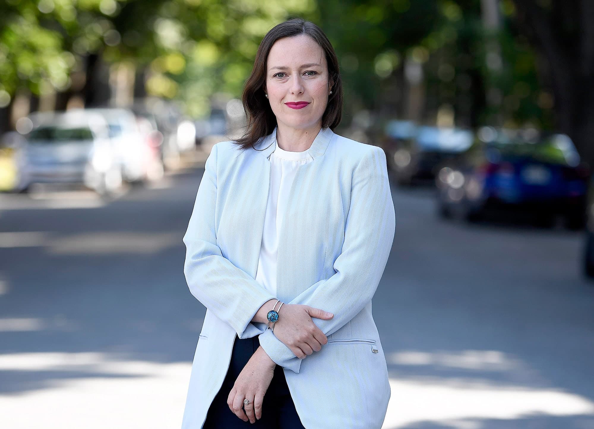 Jackie Smith, cheffe de Transition Québec, a rencontré Le Journal hier à la Place Limouloise, dans le quartier Limoilou, où elle habite.