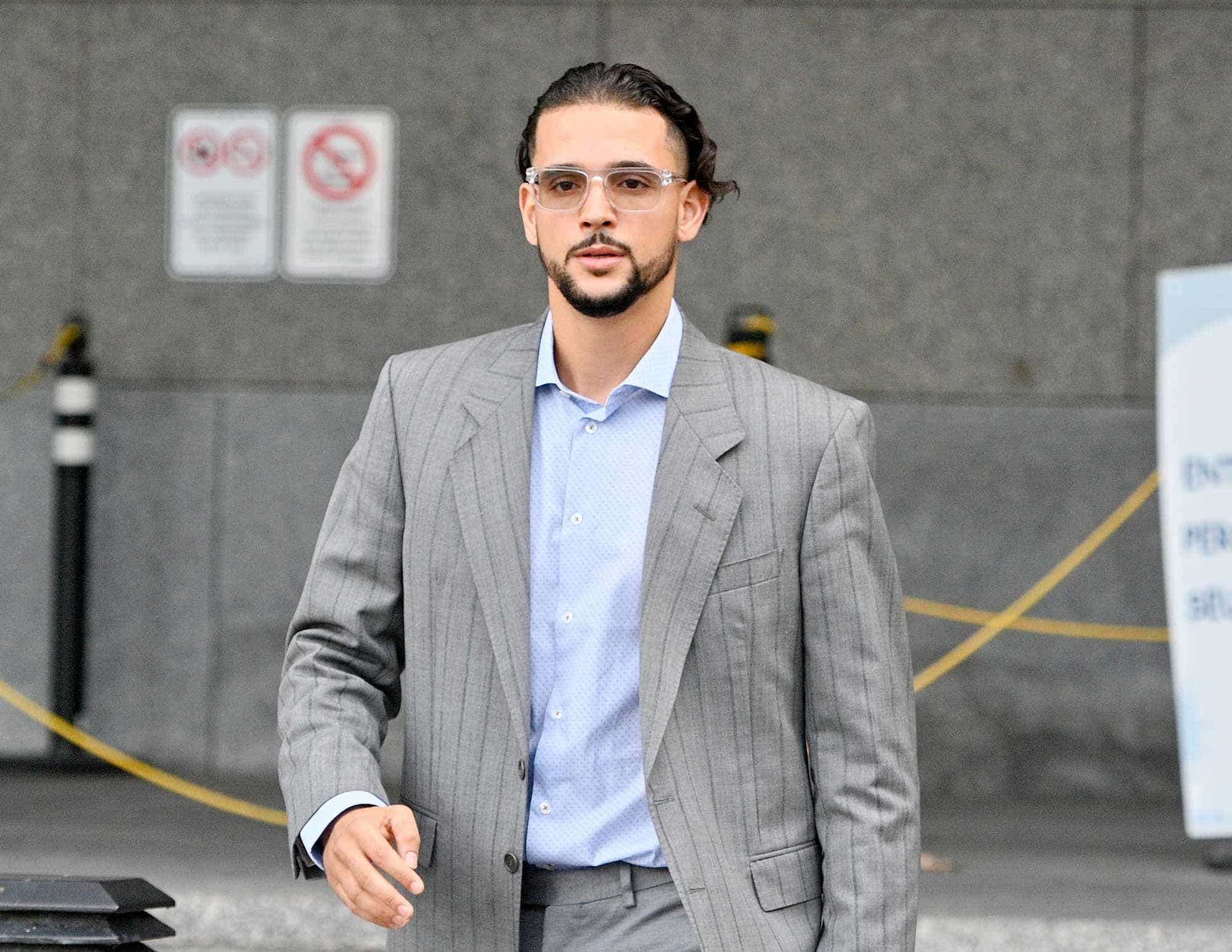 Fodil Lakehal est libre pendant qu’il subit au palais de justice de Montréal son procès pour les homicides involontaires du narcotrafiquant Davis Arbour et de son beau-frère Marc Hilary Dalsilma
