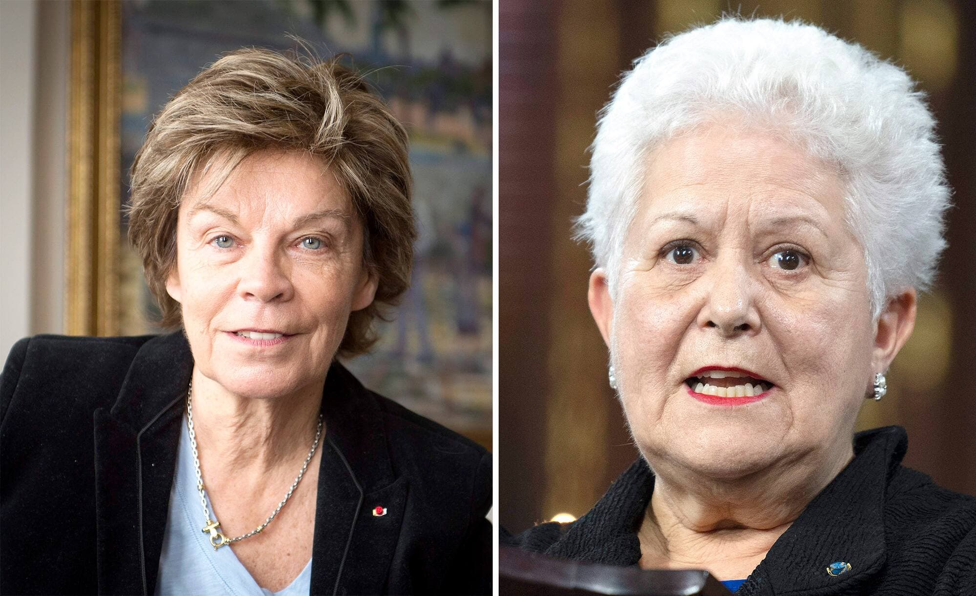 Louise Beaudoin et Louise Harel