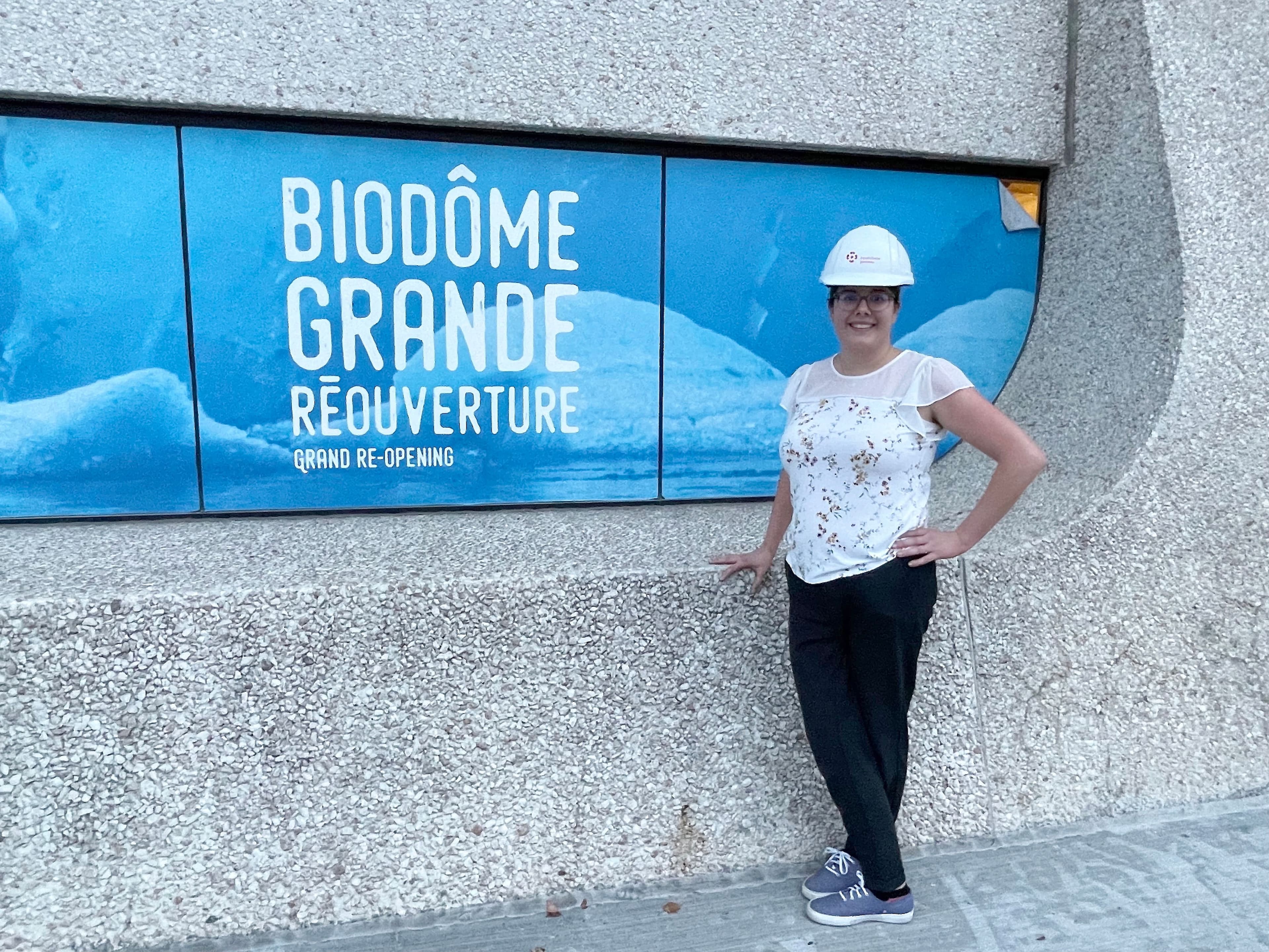 Stéphanie Rondeau, 30 ans, est ingénieure électrique. Elle vient de remporter un prix avec l’équipe de sa firme, Bouthillette Parizeau, pour la conception du nouveau Biodôme de Montréal.