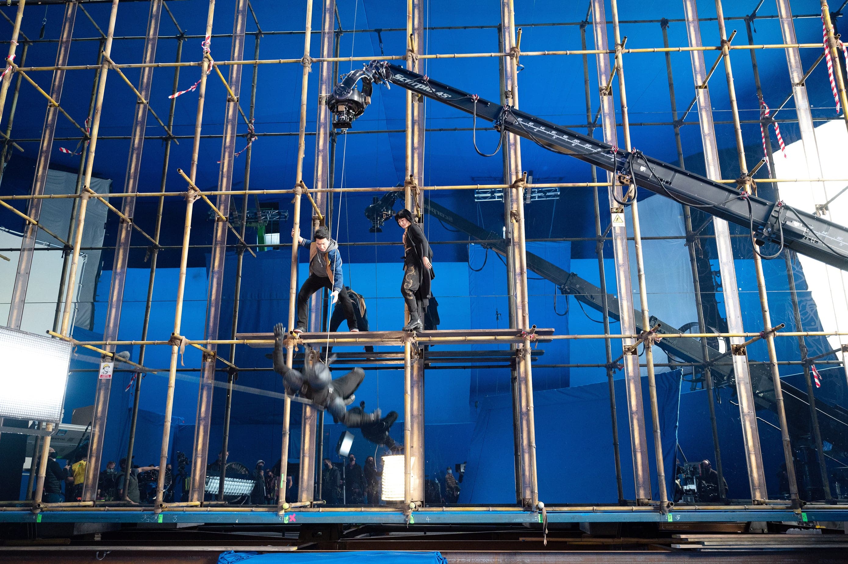 Le studio québécois a notamment conçu les effets visuels d’une spectaculaire scène de combat se déroulant dans un échafaudage en bambou.