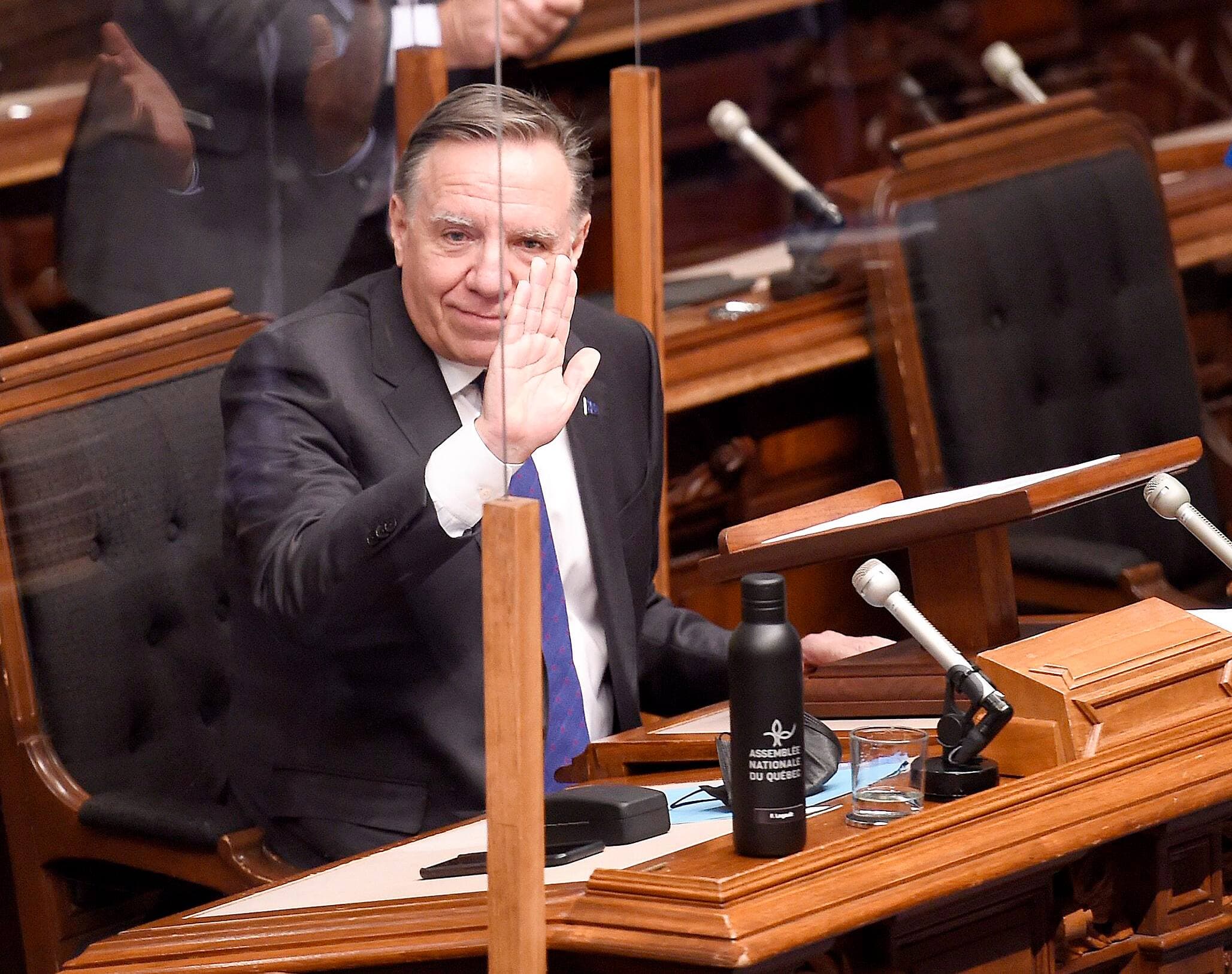 Après 20 mois de pandémie, François Legault cherche à commencer à « tourner » cette page et peut-être même surtout à définir la « vision » plus large qu’il en a dégagée.