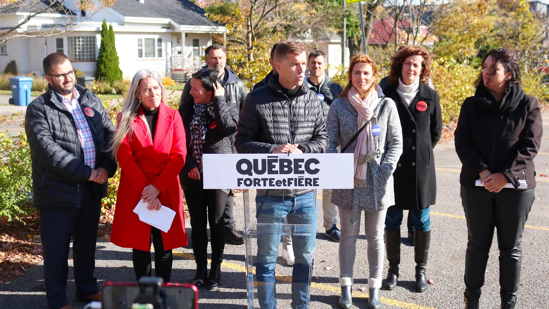 Bruno Marchand, de Québec Forte et Fière