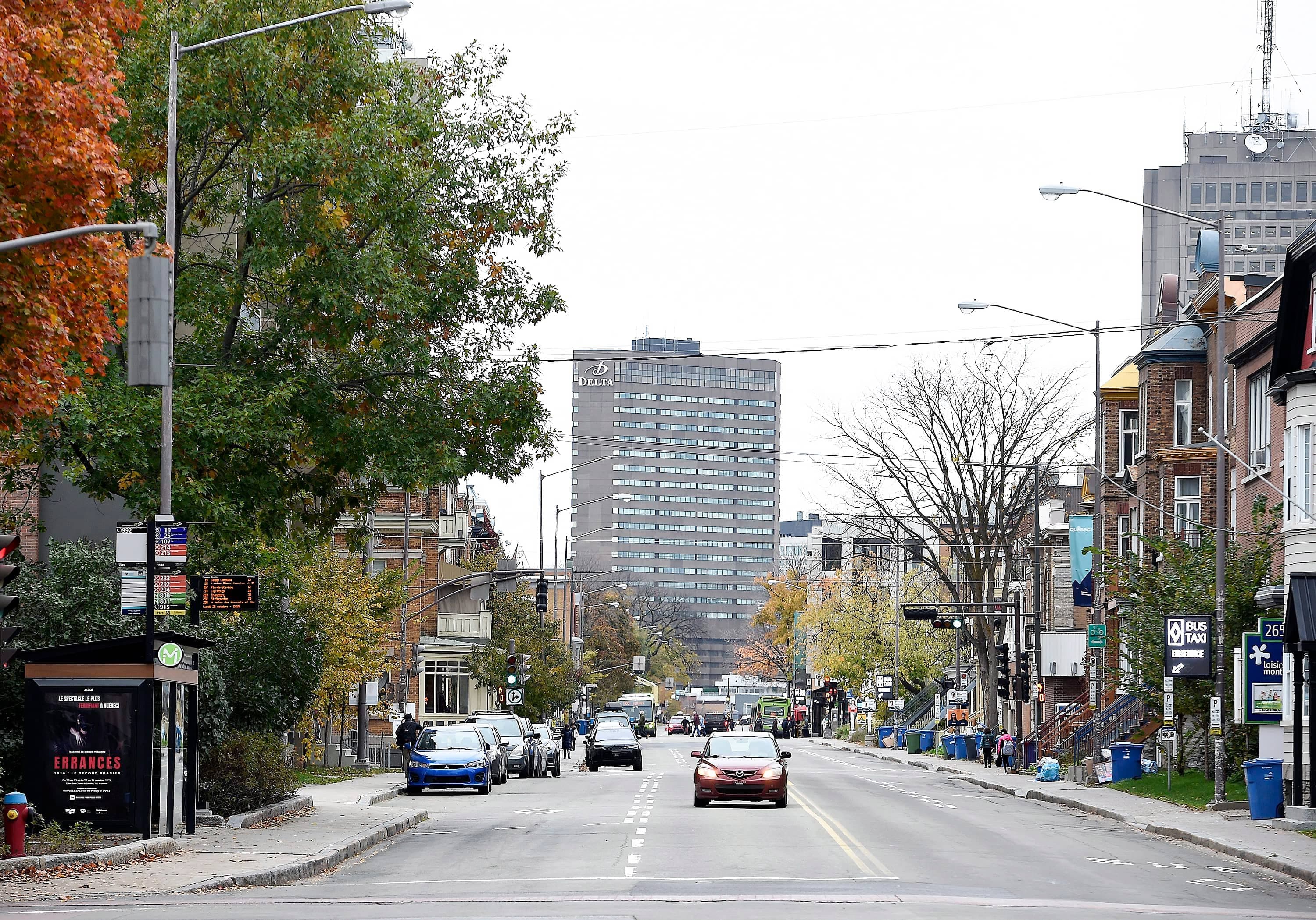 Il y aurait moins de circulation motorisée sur le boulevard René-Lévesque avec l’arrivée du tramway.