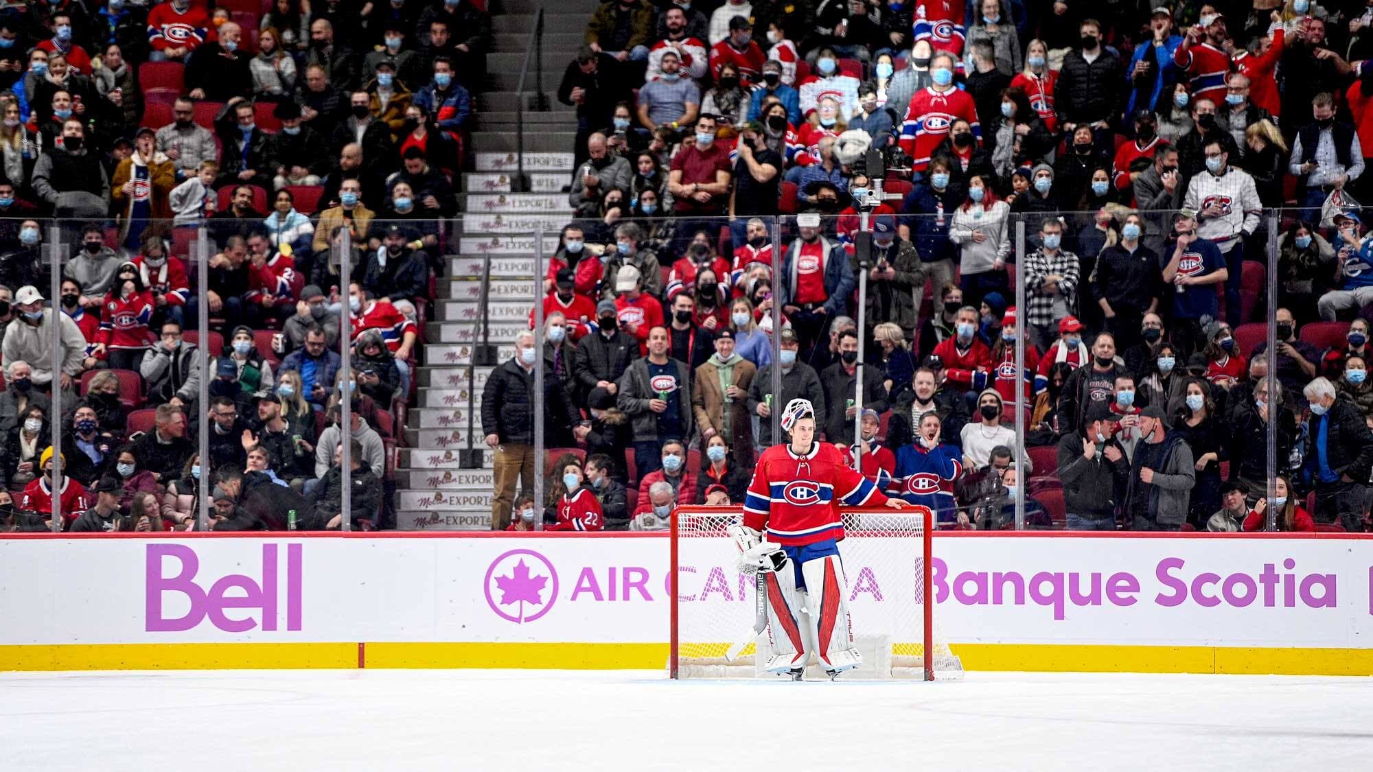 Samuel Montembeault n’a pas encore convaincu personne, mais sa victoire de samedi face aux Predators est un pas dans la bonne direction.