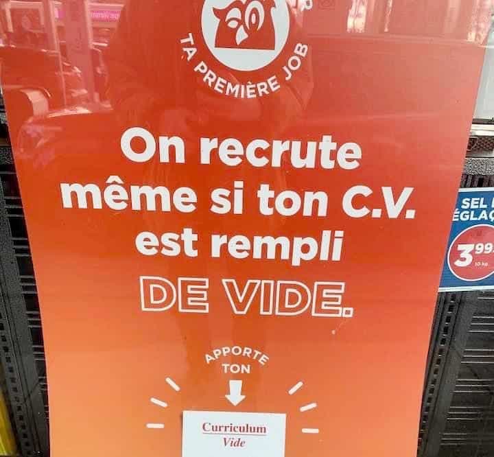 Couche-Tard fait plusieurs efforts afin de courtiser les jeunes sans expérience de travail.