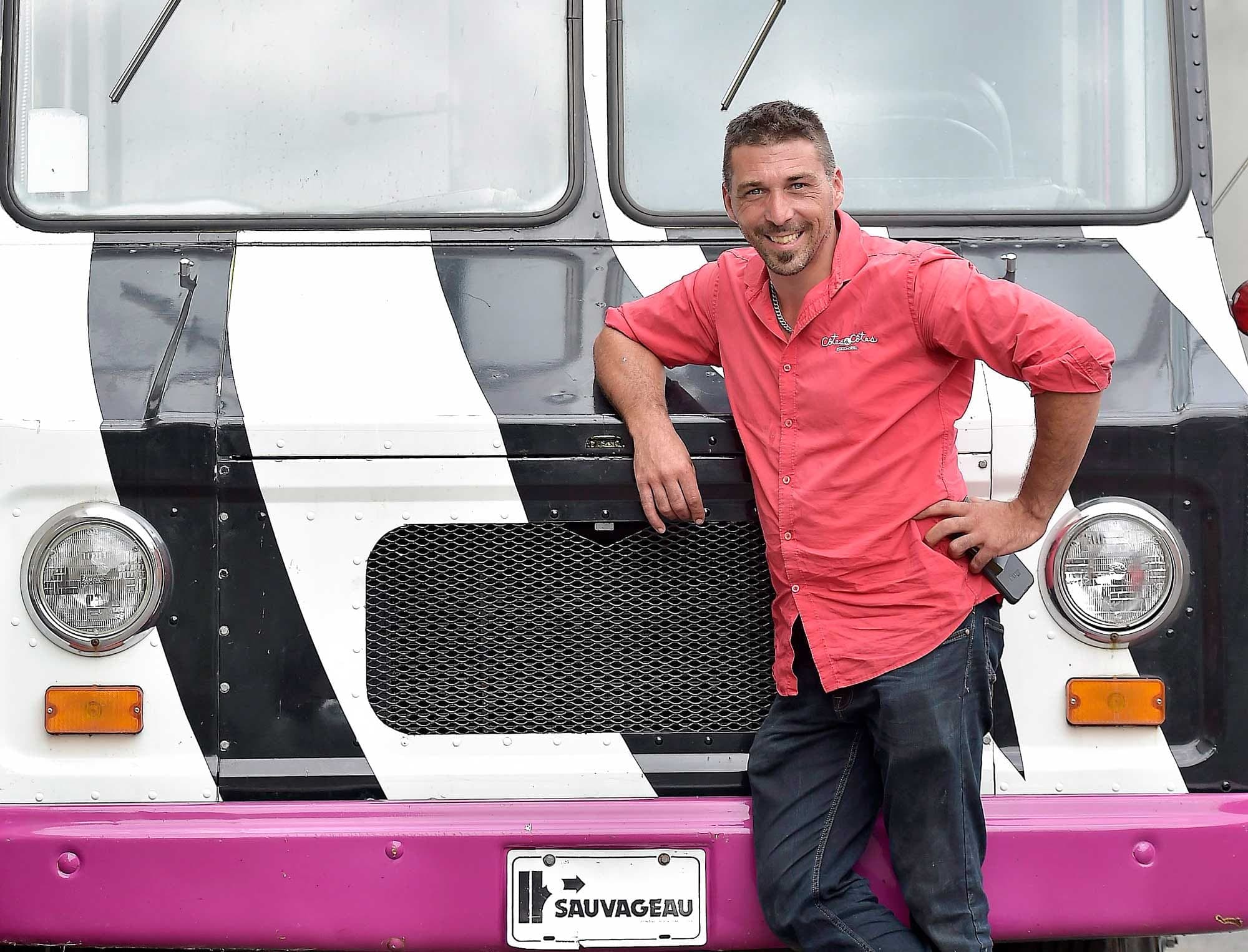 Nicolas Lavigne, propriétaire du Côtes-à-Côtes Resto Grill, à Québec.