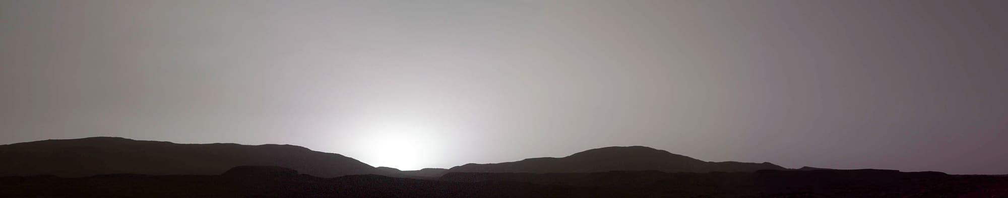 Ce coucher de soleil sur Mars est une des photos préférées de l’ingénieure.