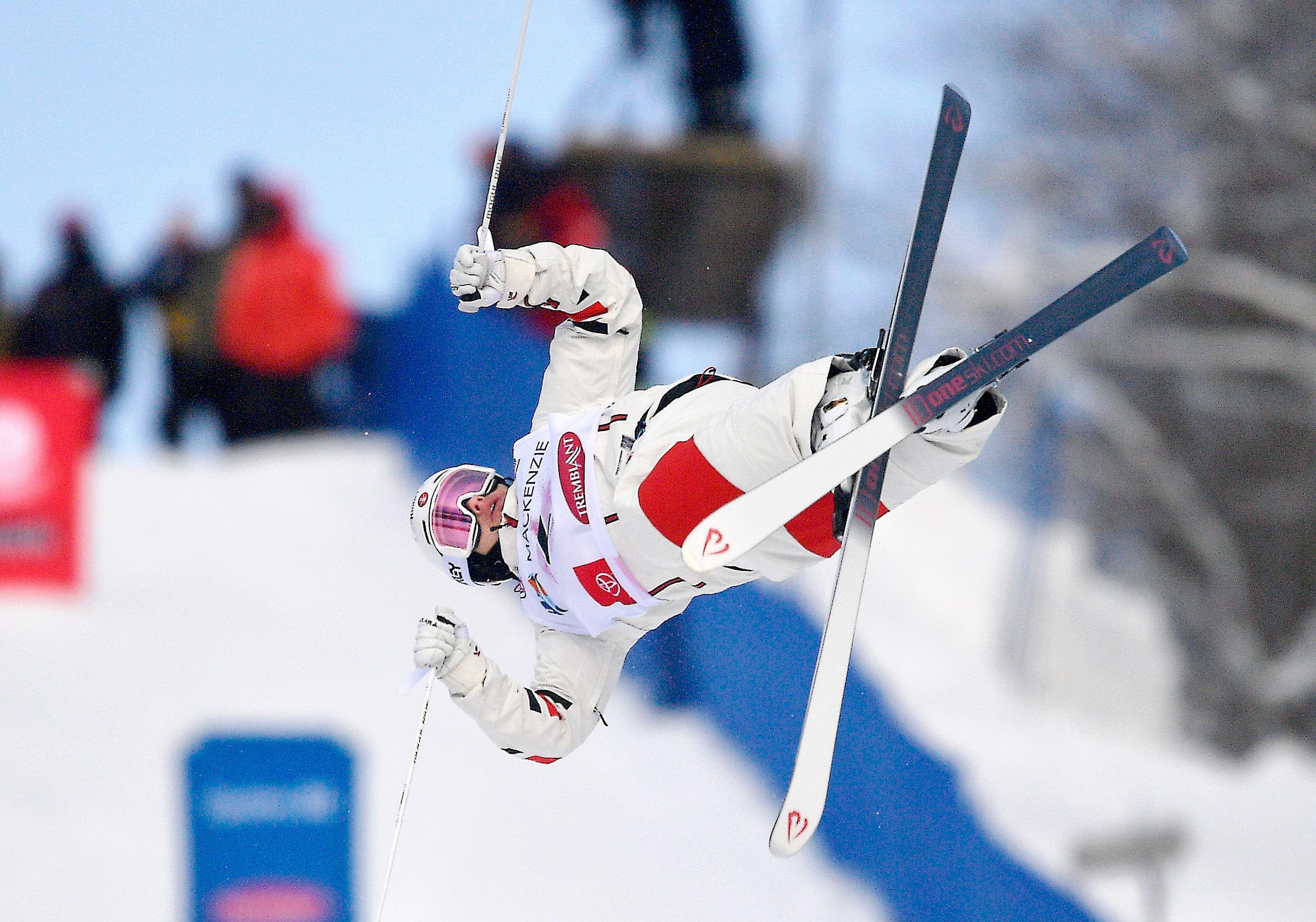 Mikaël Kingsbury a une fois de plus livré une magistrale performance à Mont-Tremblant, samedi.