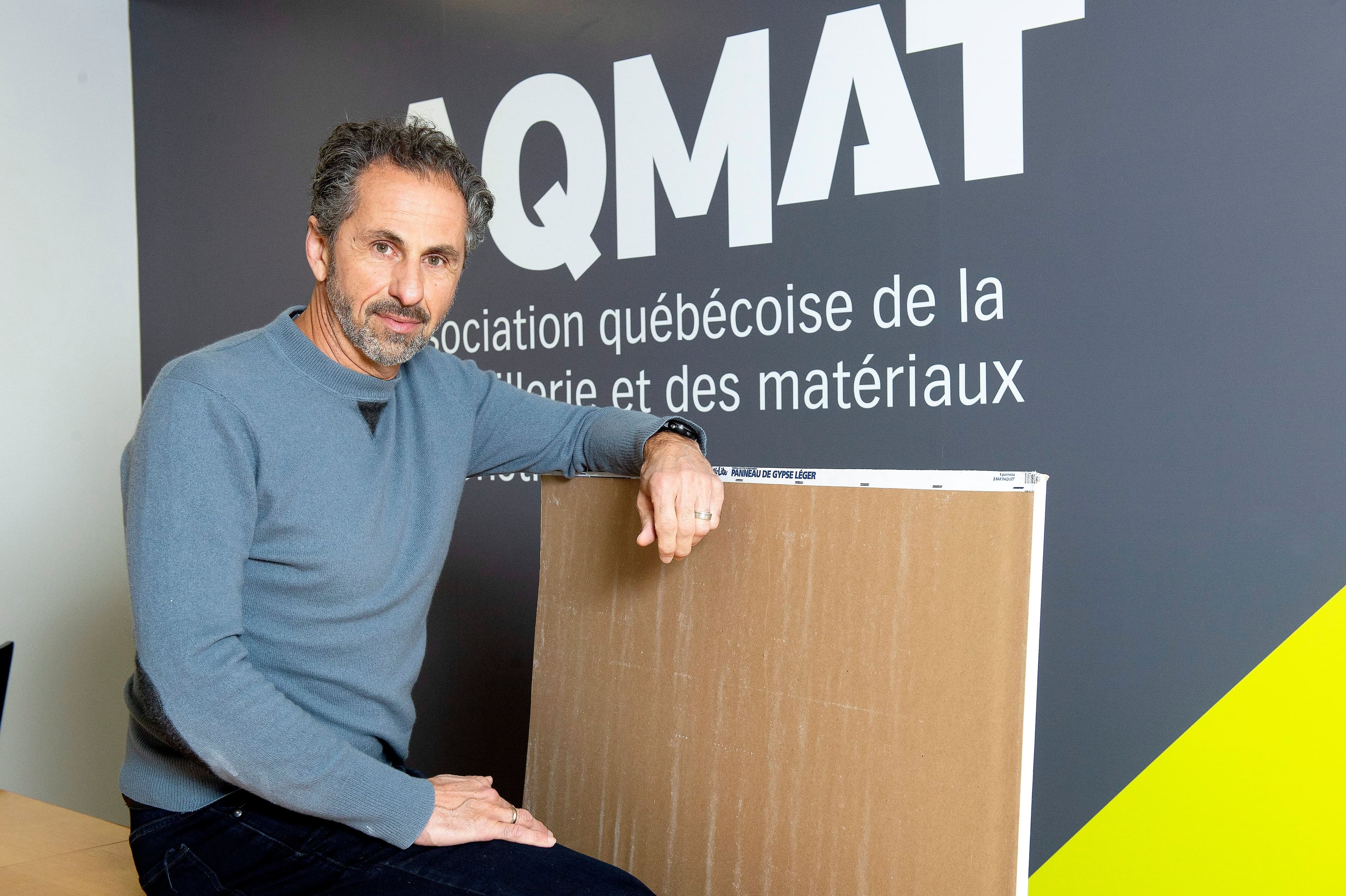 Le président de l’Association québécoise de la quincaillerie et des matériaux de construction, Richard Darveau.