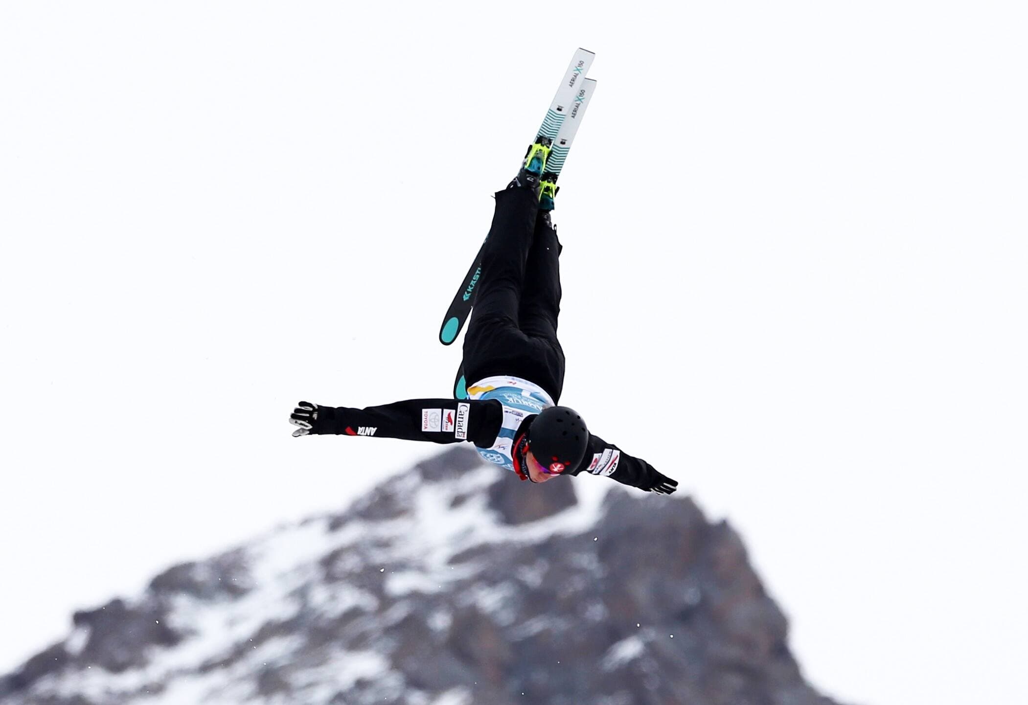 Marion Thenault à fait son saut de prédilection lors de la ronde ultime au Kazakhstan, soit le double full full. Ce qui lui a permis de remporter l'or.