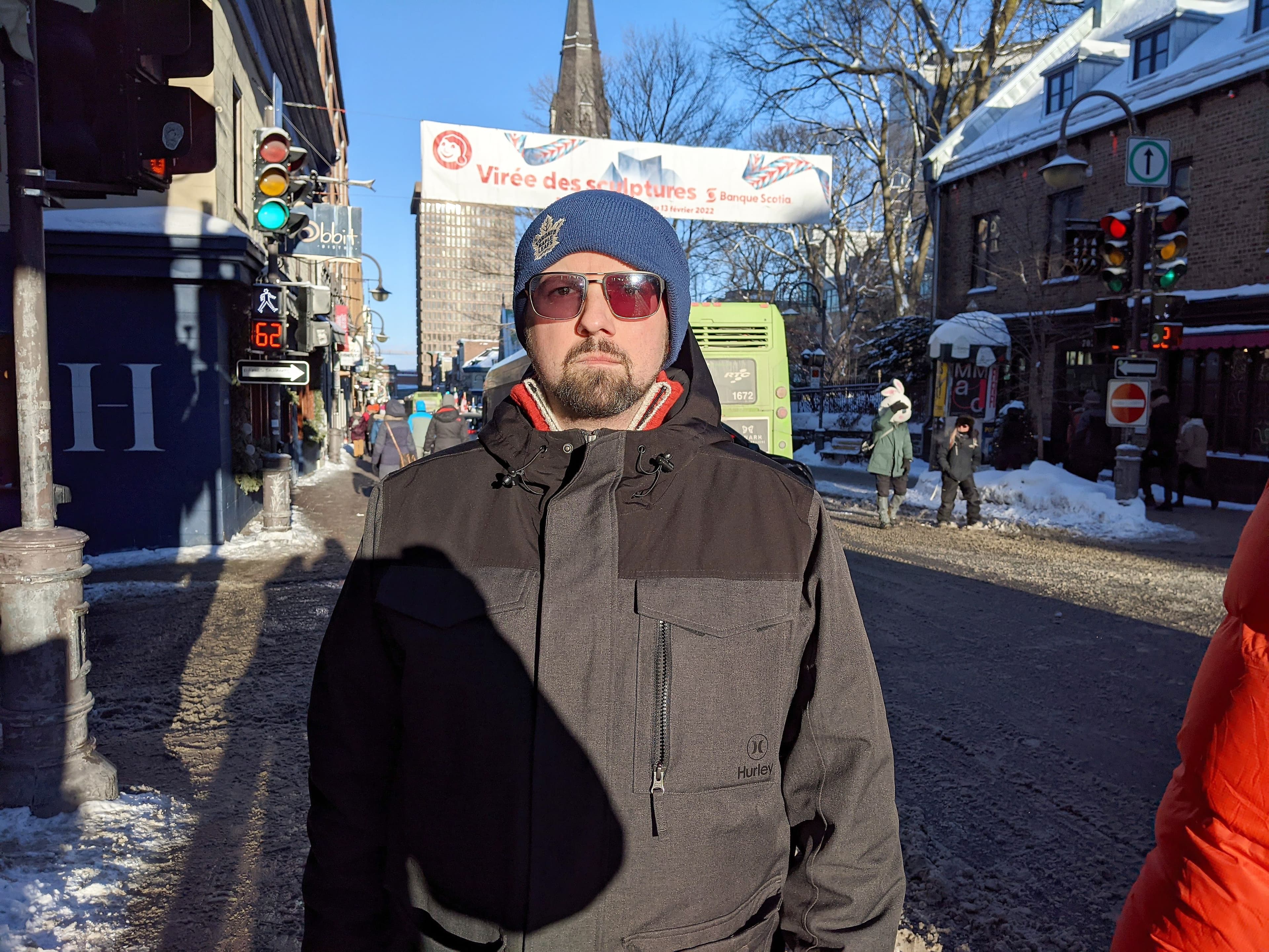 Félix Monier, résident de Saint-Jean-Baptiste, espère que les concerts de klaxon ne s’éterniseront pas comme à Ottawa.