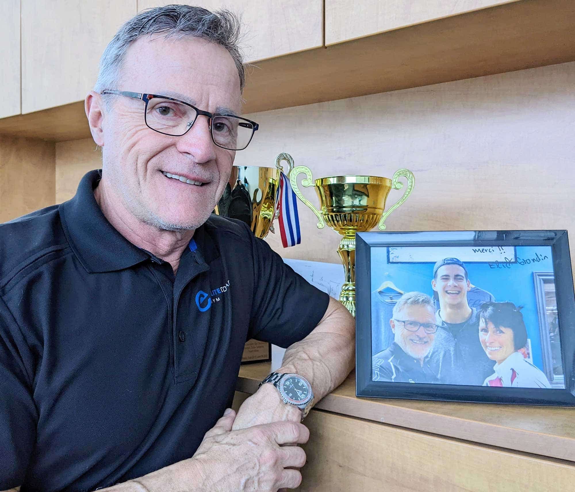 Arsène Lagrange, propriétaire du Gym Élite Coach, où Éliot a passé beaucoup de temps à s’entraîner, s’est dit très ému, jeudi.