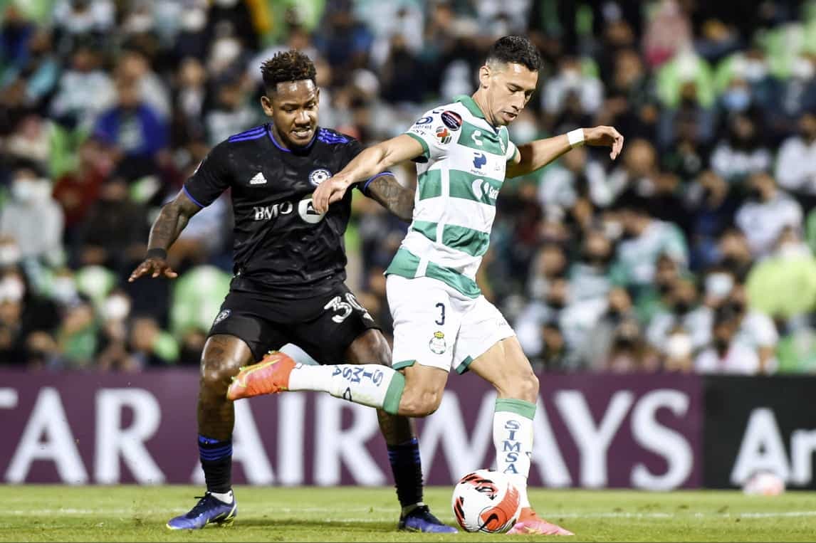 Romell Quioto a été muselé par les joueurs du Santos Laguna, mardi dernier, au Estadio Corona de Torreón, au Mexique.