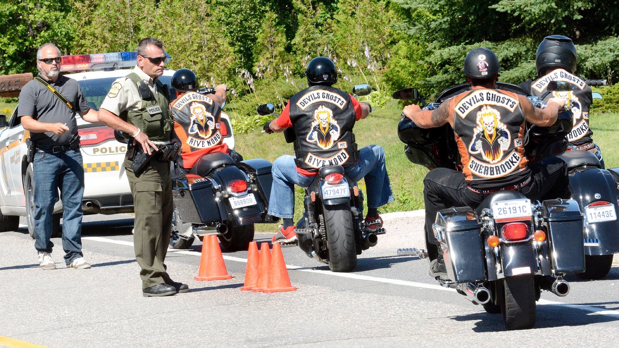 Les Devils Ghosts du Québec tiennent un rassemblement annuel au Saguenay depuis 2015.