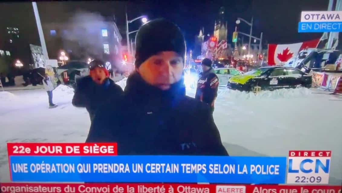 Capture d’écran tirée de TVA Nouvelles