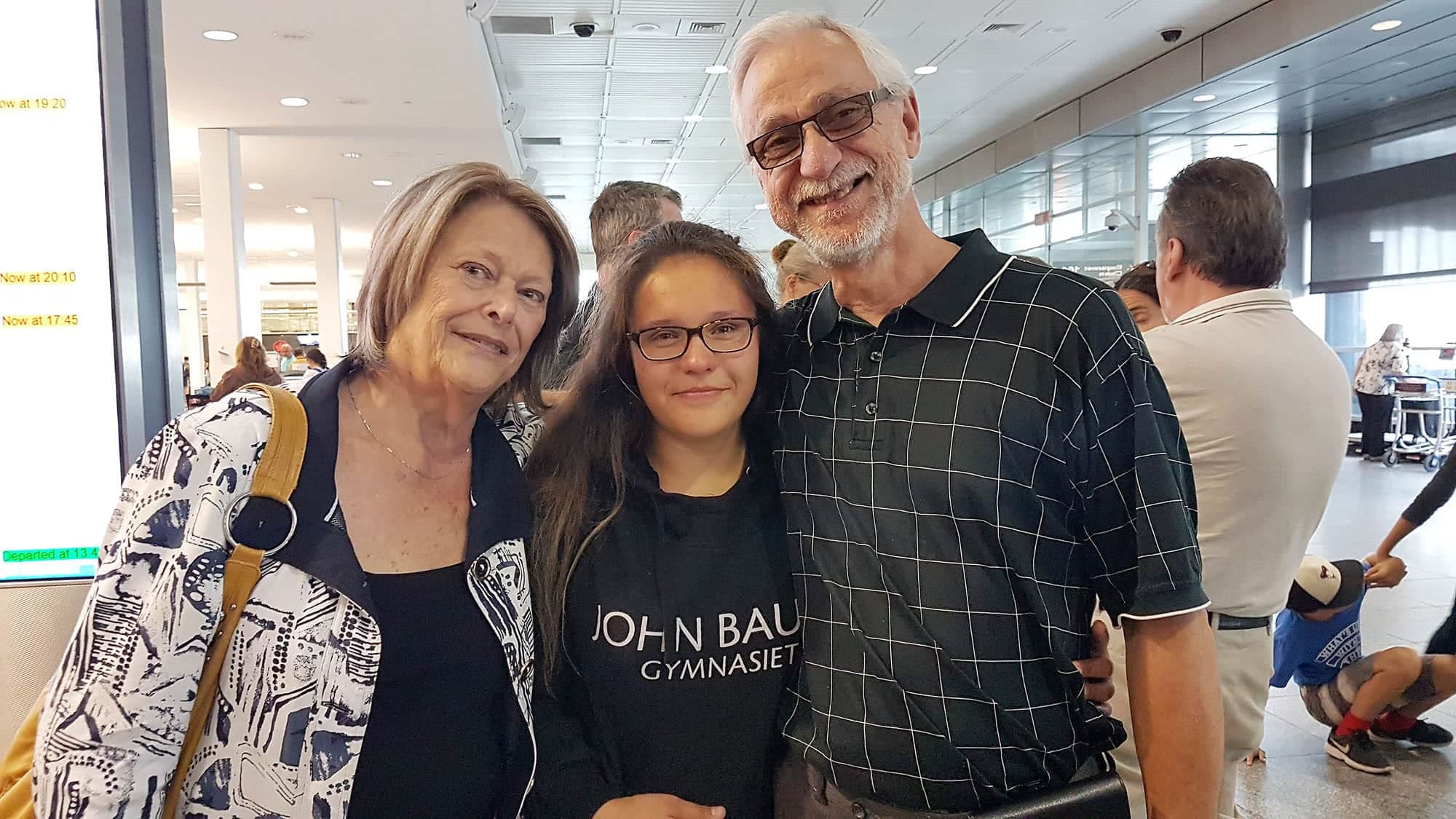 Pendant sept ans, Claude Fréchette
et sa conjointe, Lise Froment, ont accueilli
chez eux Youlia pour un séjour santé.