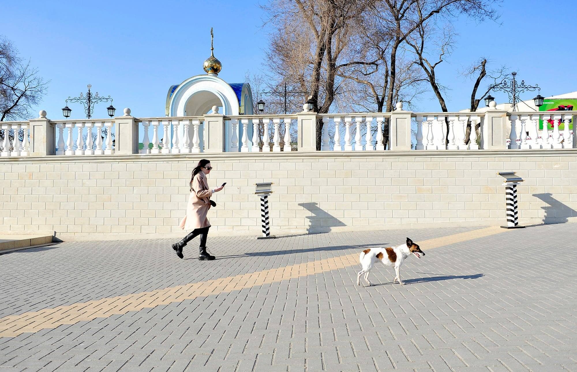 Les rues propres de Tiraspol, « capitale » de la Transnistrie.