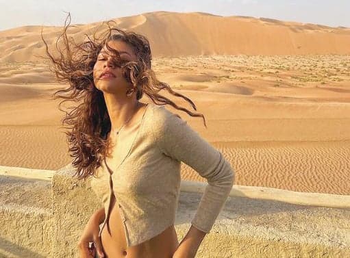 Photo tirée d'Instagram, @zendaya