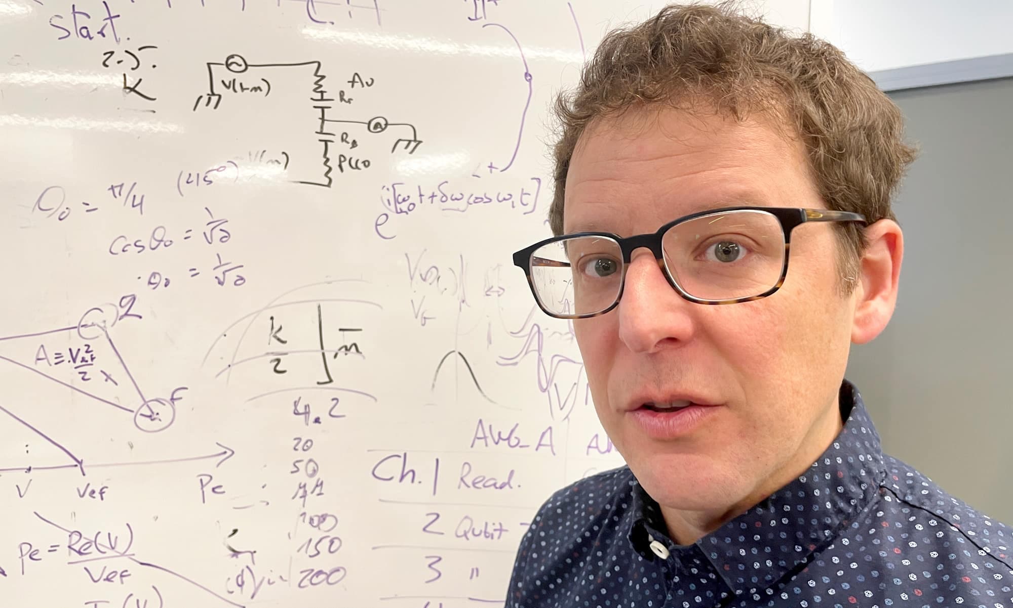 Alexandre Blais, professeur au Département de physique de l’Université de Sherbrooke et directeur scientifique de l’Institut quantique.