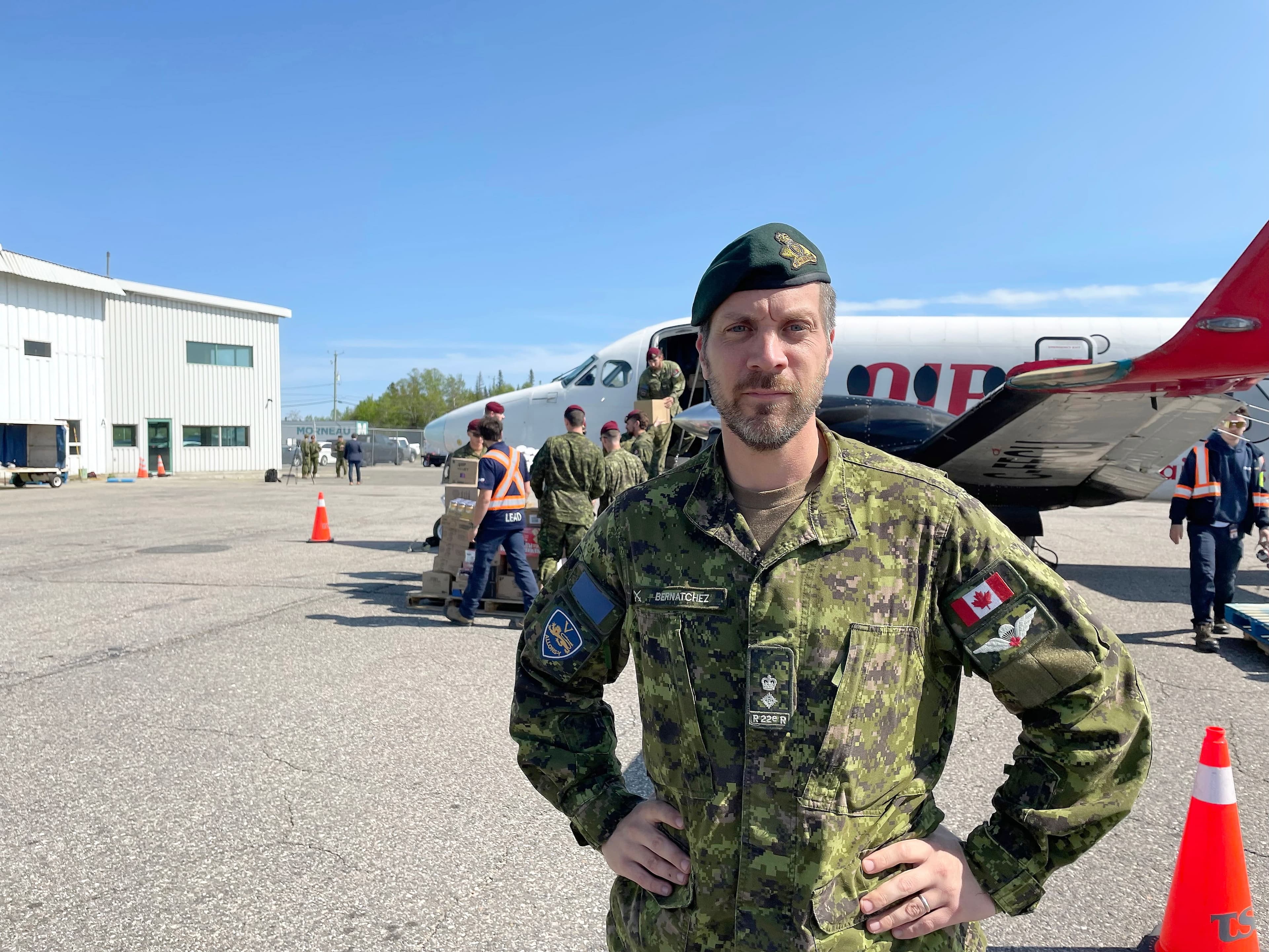 Richard Bernatchez, commandant de la force opérationnelle de la Côte-Nord.