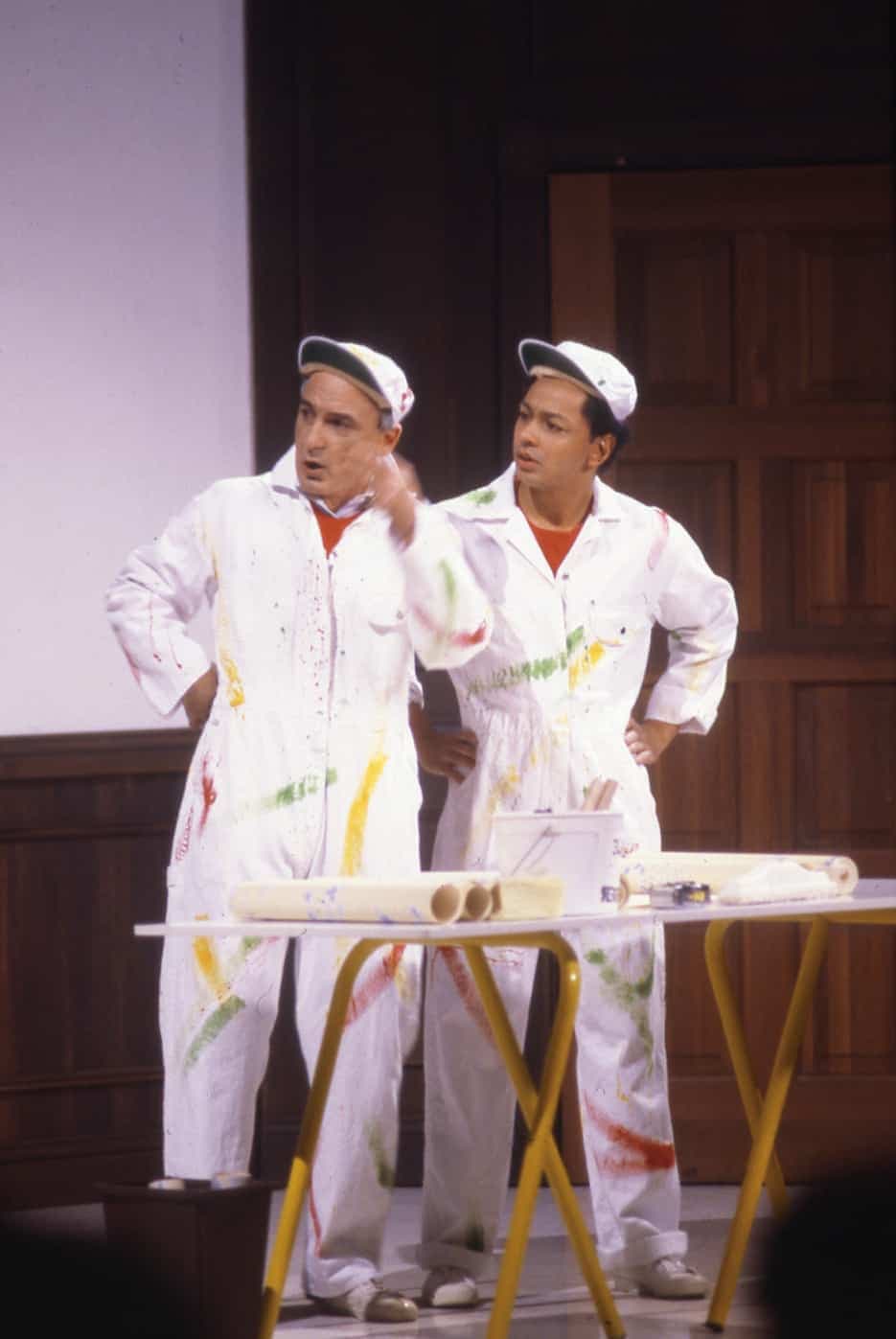 Avec Normand Brathwaite dans Samedi de rire.