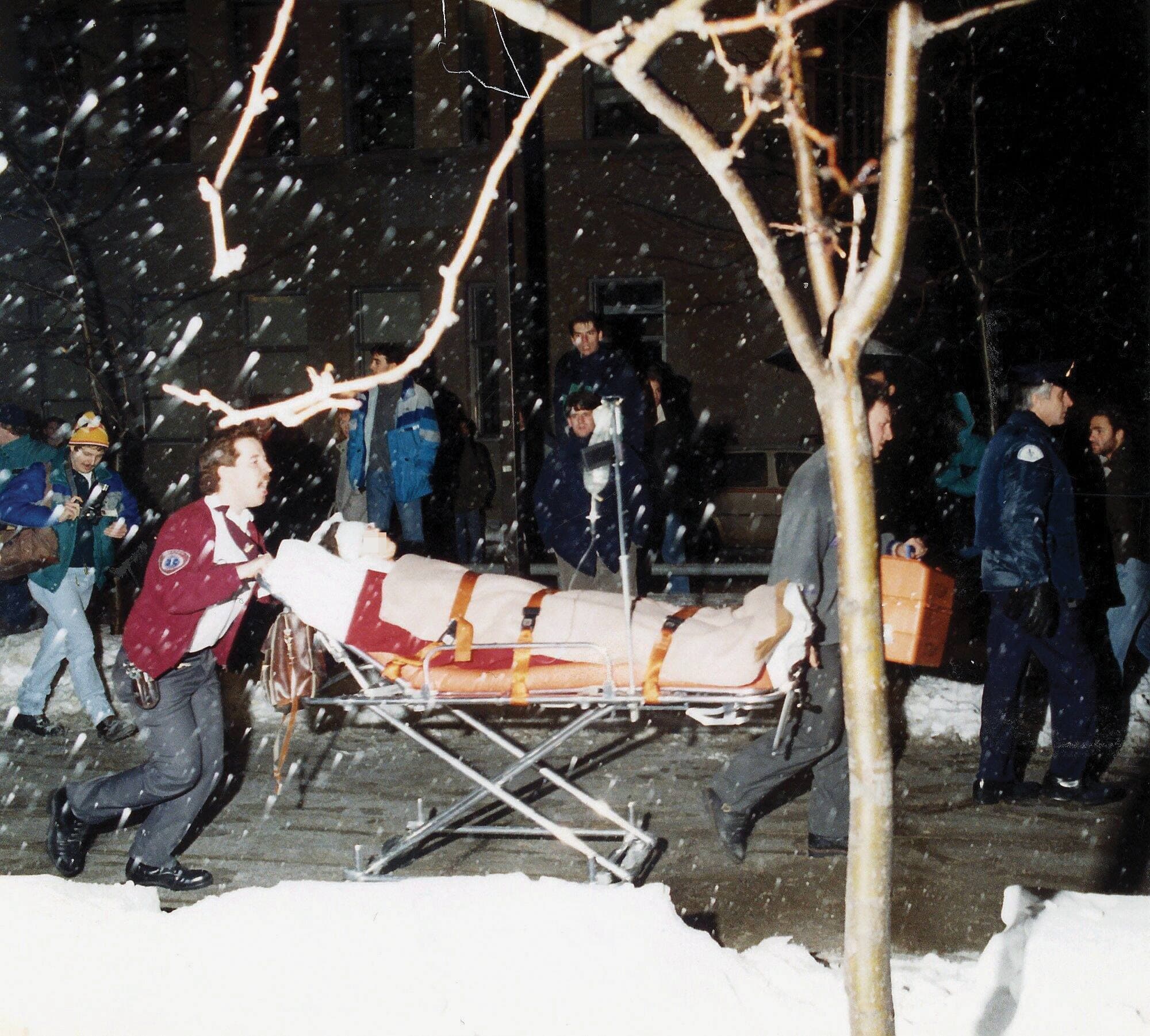 Le soir de la tuerie à l’école Polytechnique, le chef d’antenne été submergé par l’émotion lorsqu’il a imaginé la réaction des parents des victimes.