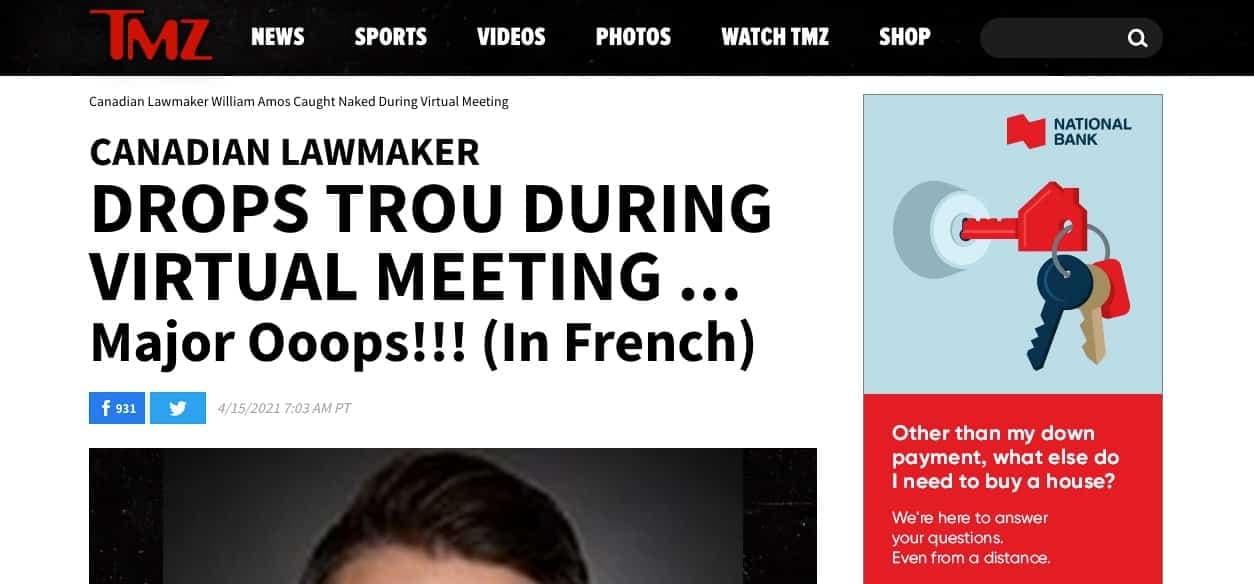 Capture d'écran / tmz.com