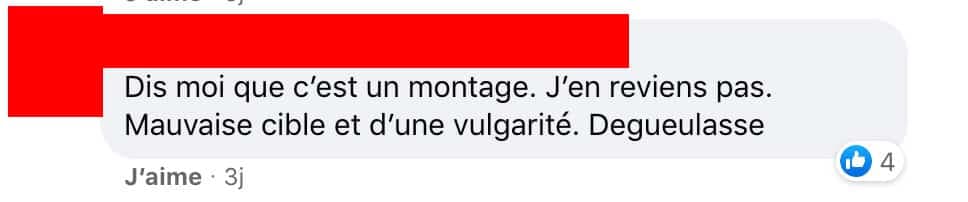 Capture d'écran / Facebook