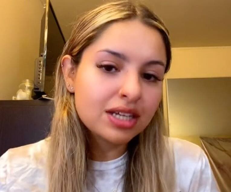 Capture d'écran TikTok Priscilla Alvarez