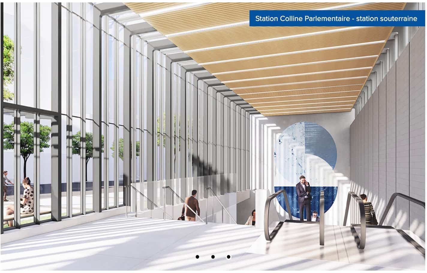 Tramway de Québec, plans publiés en novembre 2020.