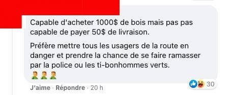 Capture d'écran / Facebook