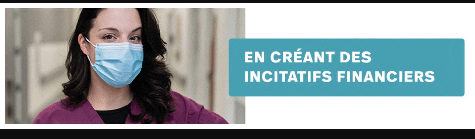 Campagne publicitaire : Prendre soin de nos infirmières