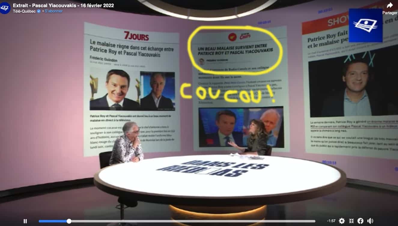 Capture d'écran / Facebook Télé-Québec