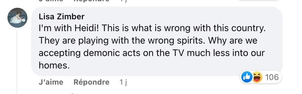 Capture d'écran / Facebook