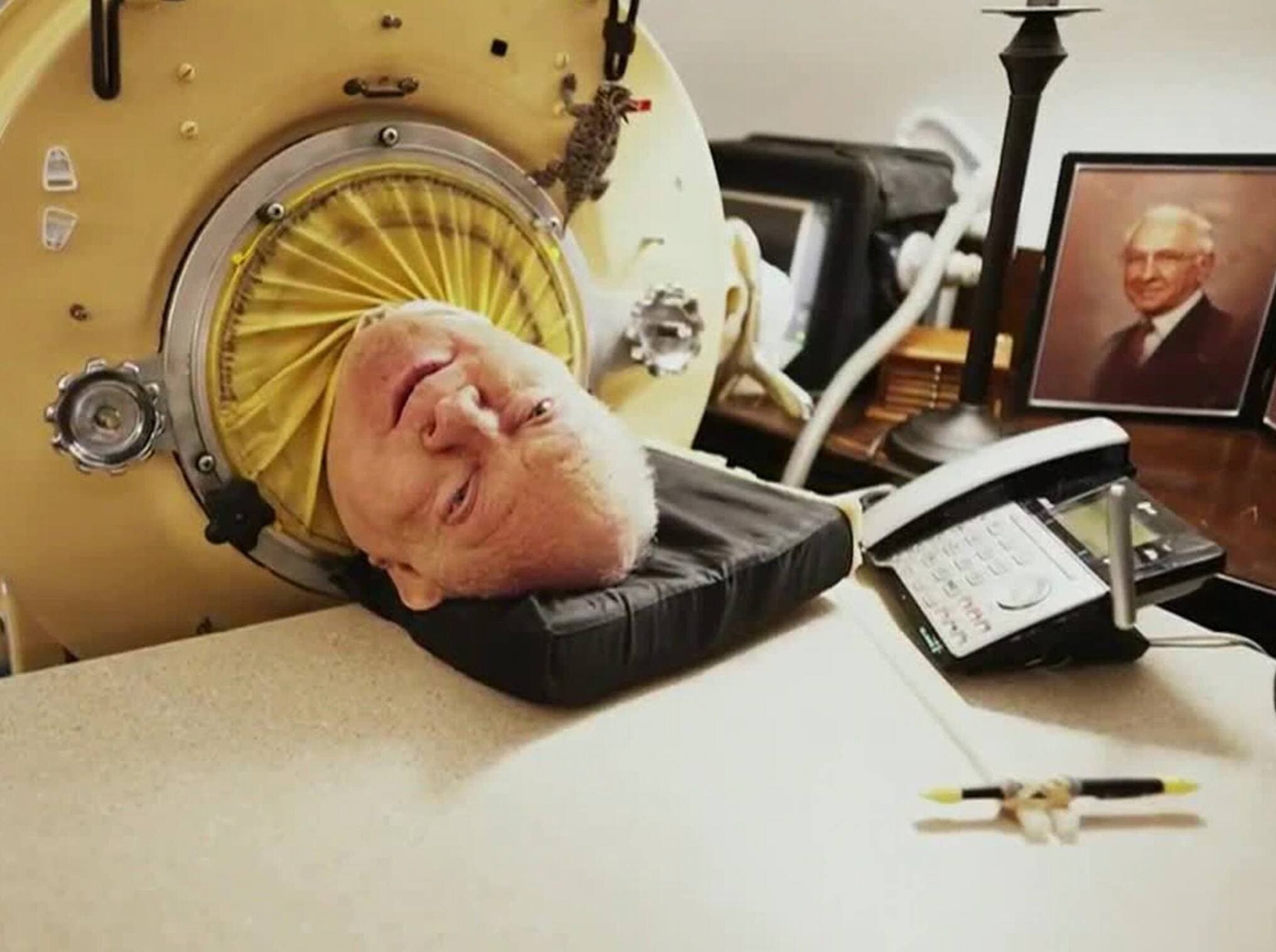 Paul Alexander a vécu pratiquement toute sa vie dans un caisson d'acier à la suite d'une infection de polio.