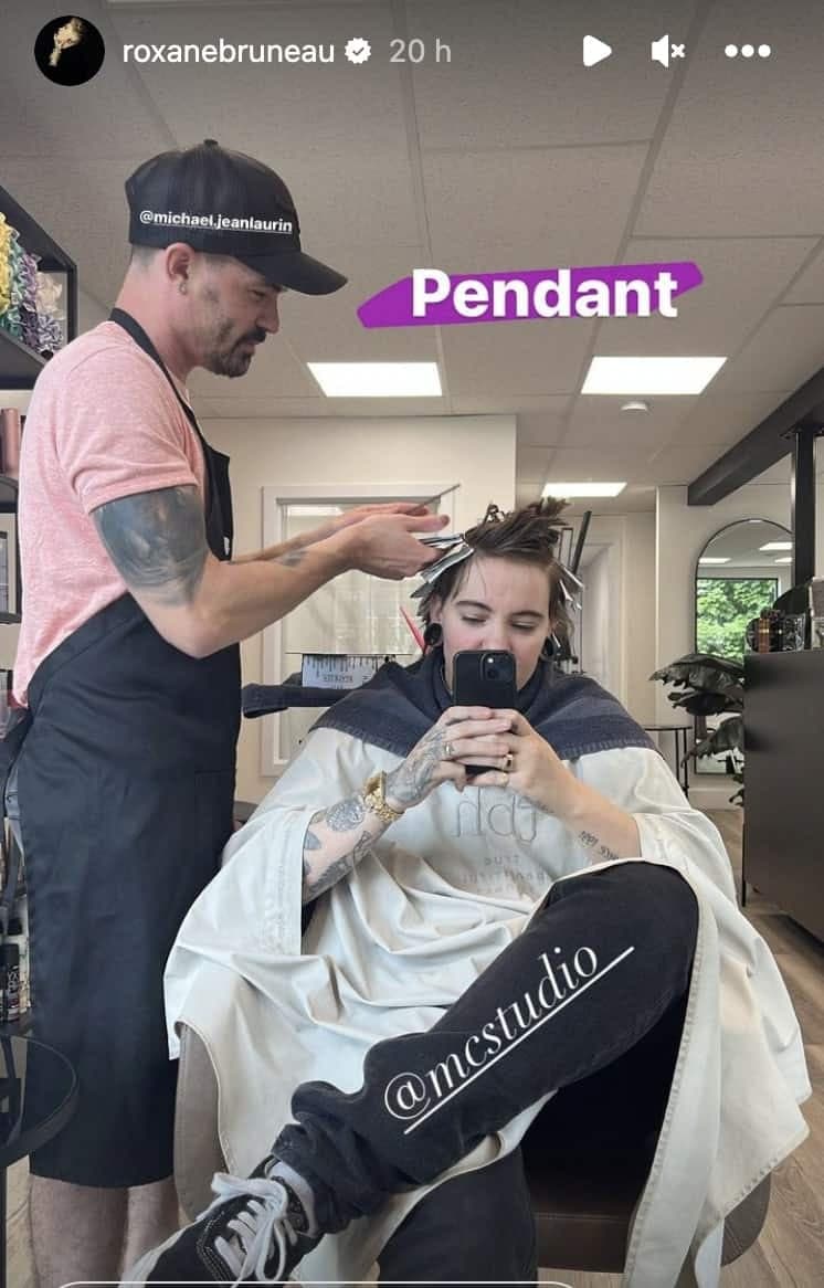 Story Instagram / Roxane Bruneau