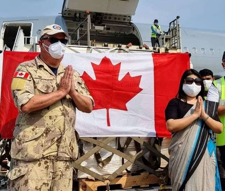 Page officielle du Haut-commissariat du Canada en Inde