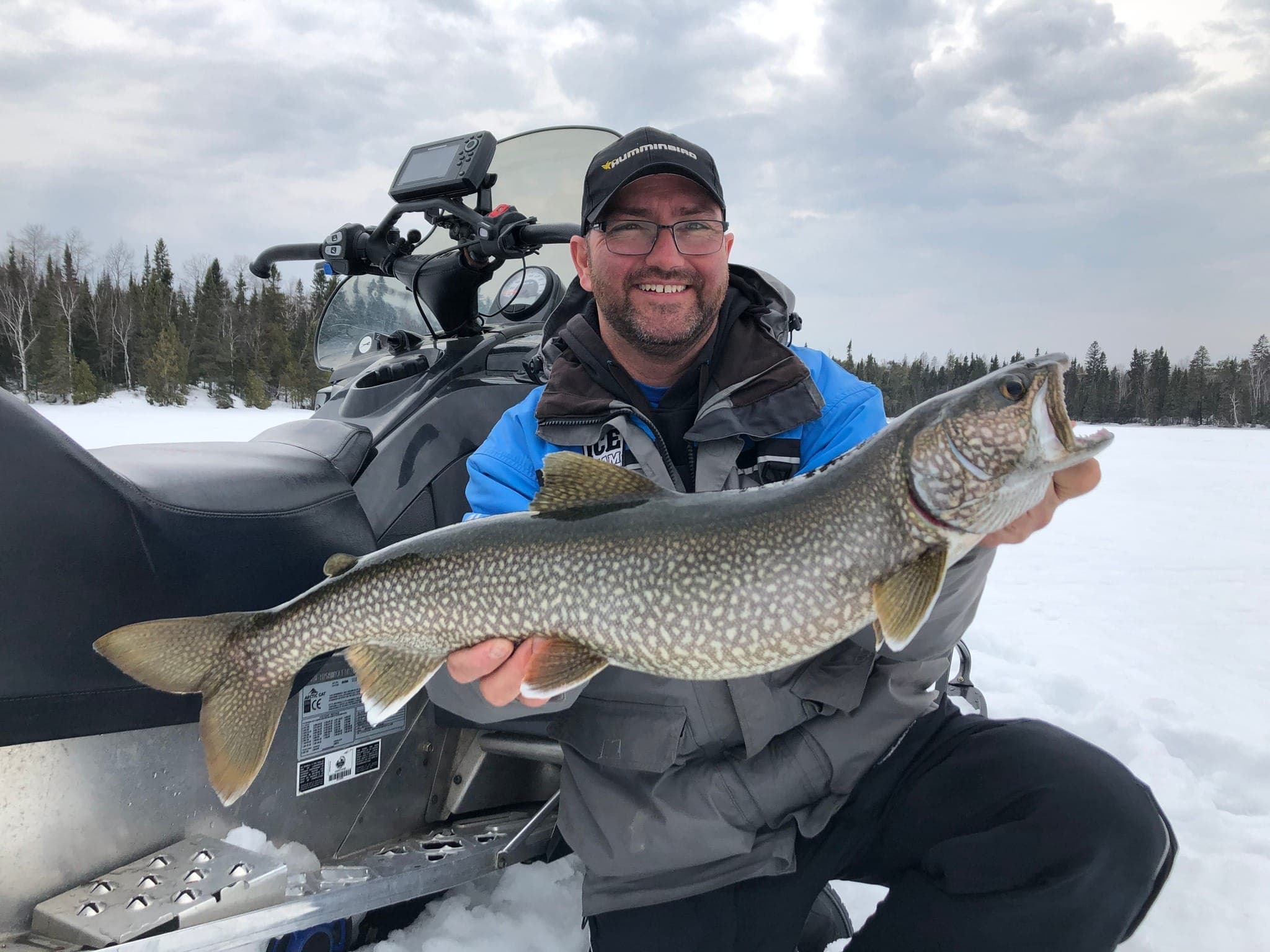 Le capitaine de l'équipe Québec Ice Team, Félix Goulet, va à la pêche blanche «depuis toujours».