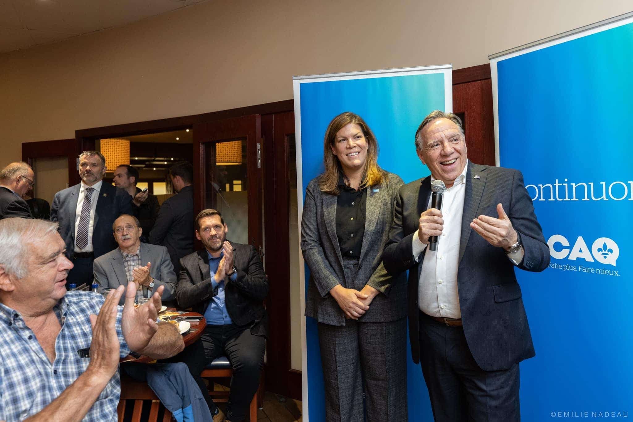 Kateri Champagne Jourdain a remporté son pari dans Duplessis.