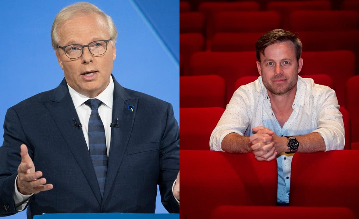 Jean-François Lisée et Louis Morissette