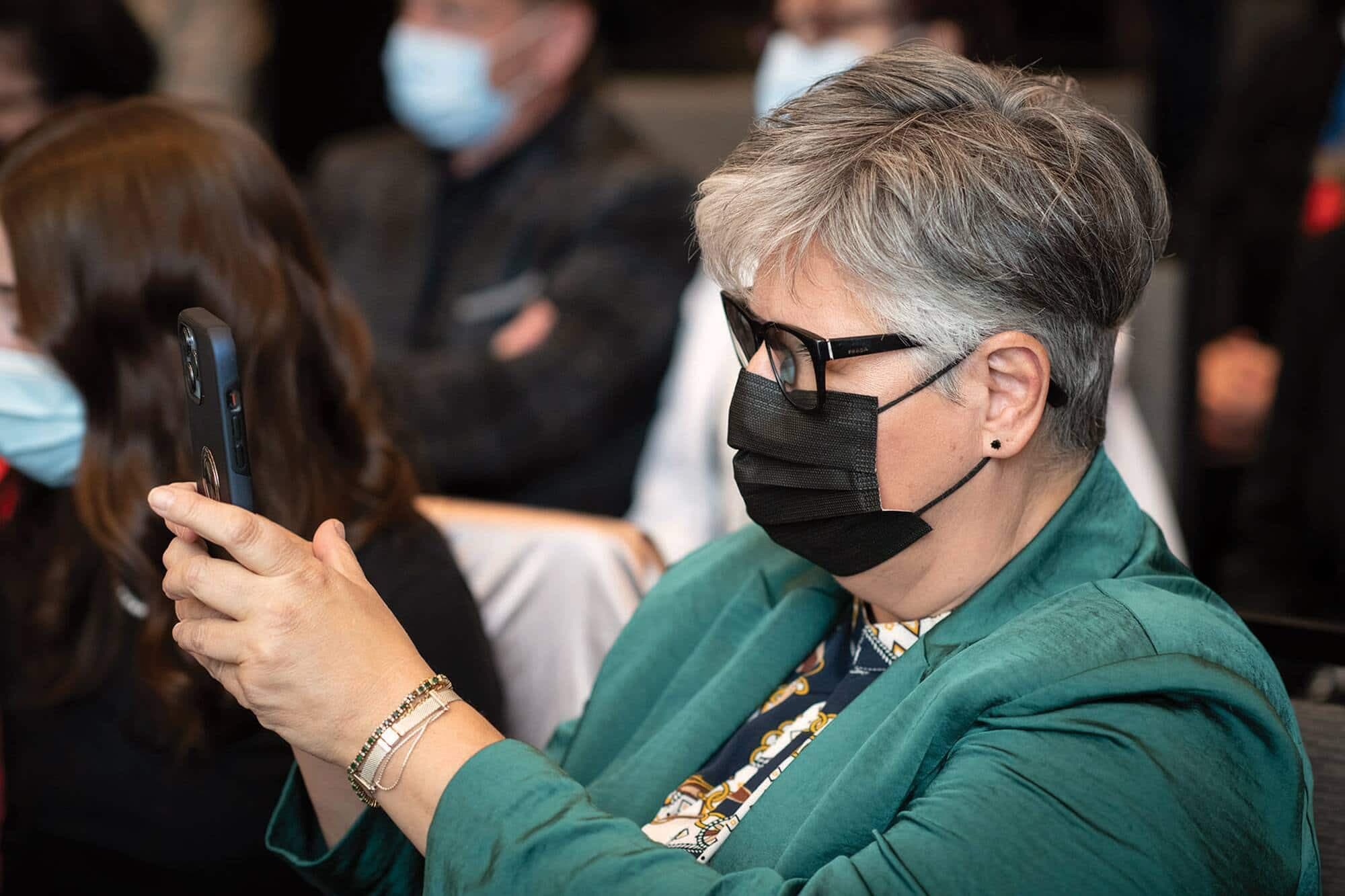 Sa fille Natacha Watier a tenu à immortaliser ce moment historique.