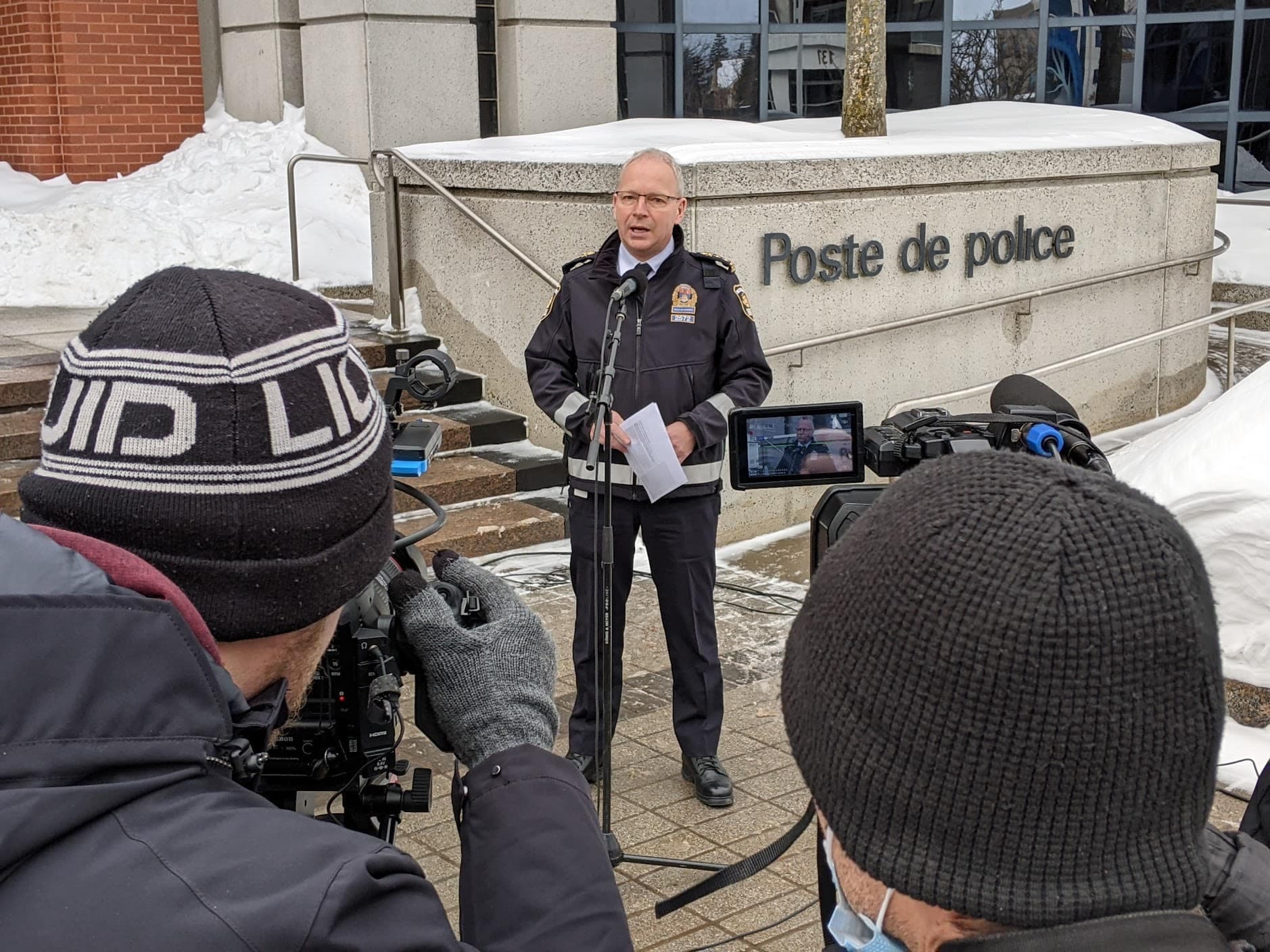 André Turcotte, directeur adjoint à la Surveillance du territoire au Service de police de la Ville de Québec (SPVQ)