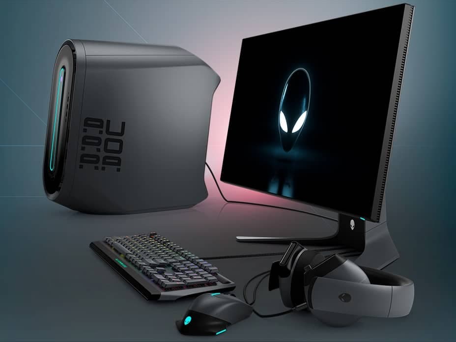 Le nouvel ordinateur Alienware Aurora R13 est équipé des processeurs de bureau Intel Core 12e génération très performants, configurables jusqu'à un Intel Core i9-12900K.