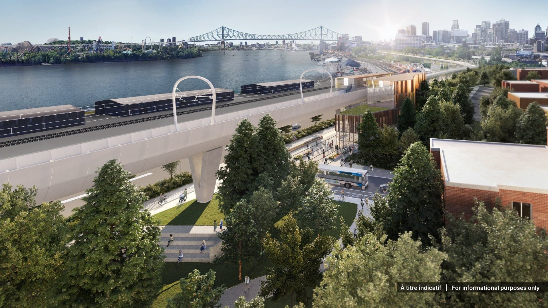 Station Davidson (plan aérien)