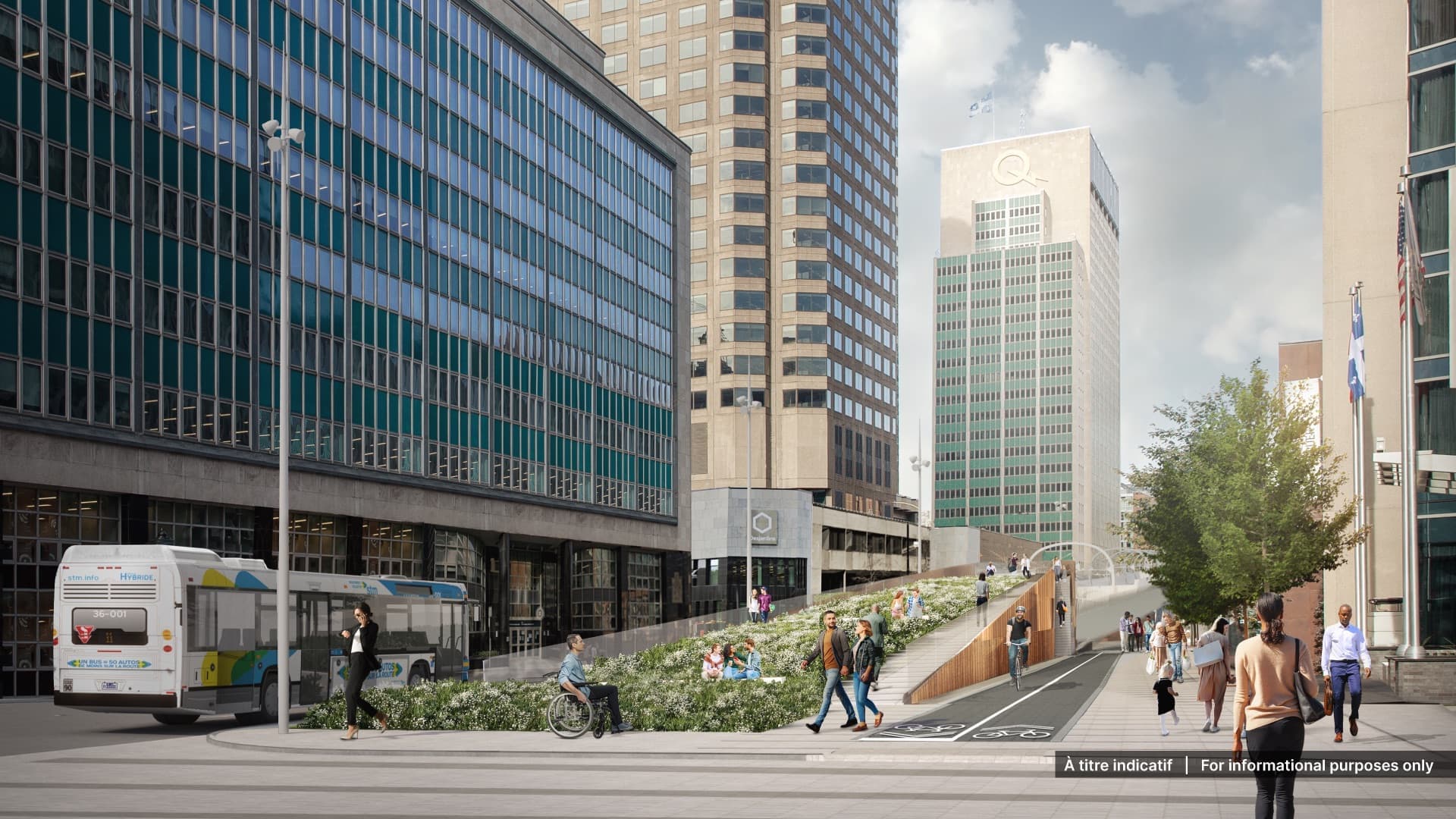 Trémis centre-ville