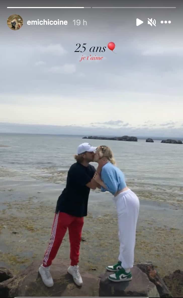 Capture d'écran Instagram